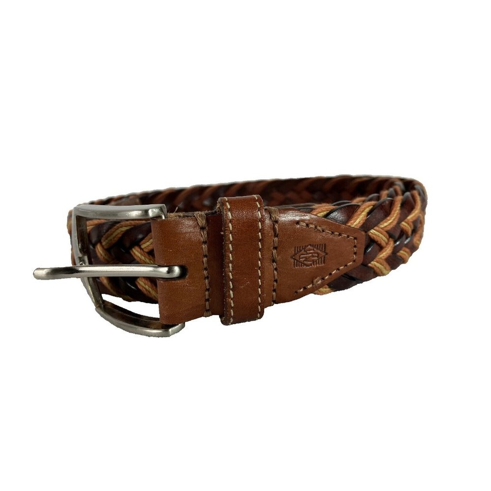 42 XXL  Vintage Martin Dingman Woven Belt Browns Braided
